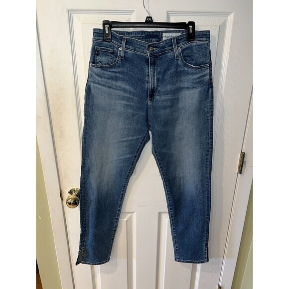 Adriano Goldschmied Jeans Womens Sz 32 ANTHROPOLOGIE High Rise Stevie Ankle - Picture 11 of 11